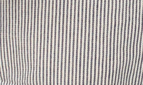 Liverpool Los Angeles Stripe Drawstring Shorts In Gray