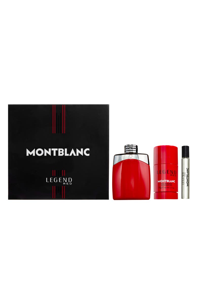 Montblanc Legend Red Eau De Parfum 3-Piece Gift Set, Alternate, color, 