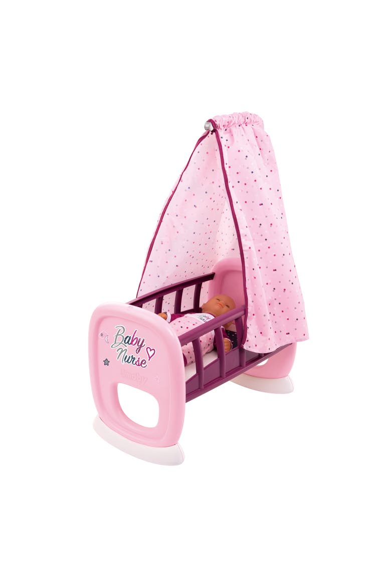 Baby Doll Nurse Cradle, Pink, Alternate, color, Pink