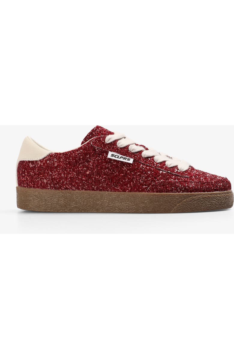 Scalpers New Gala Glitter Sneakers W, Main, color, Red