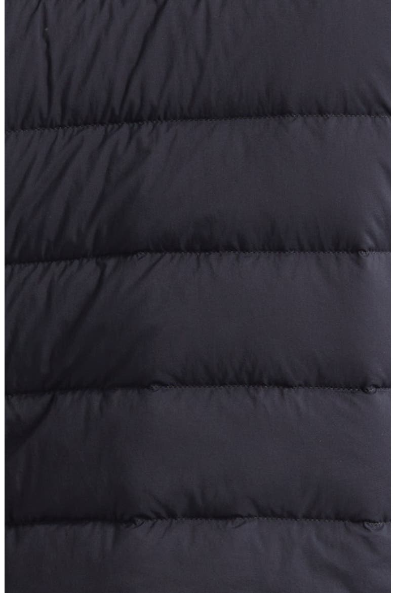 L'Aviatore Matte Nylon Down Puffer Jacket, Alternate, color, BLACK