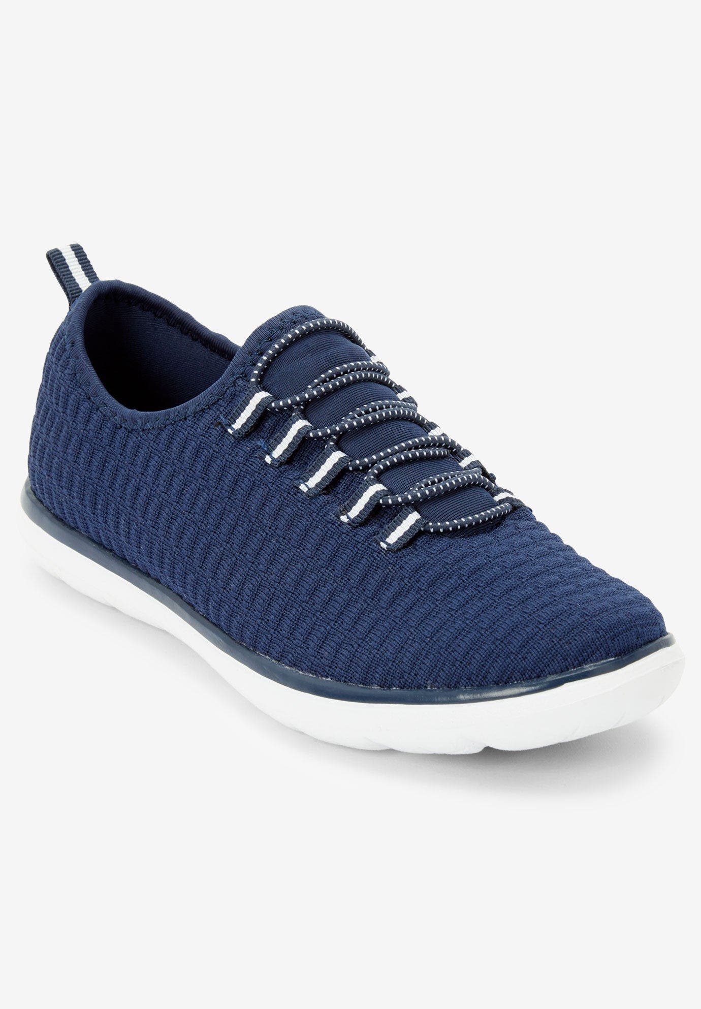 The Cv Sport Ariya Textured Knit Slip On Sneaker, Alternate, color, NAVY