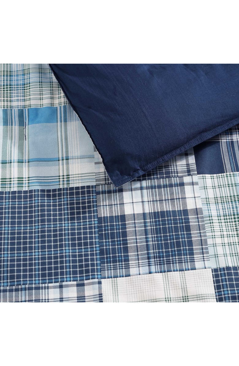Nautica Mason Patchwork Cotton Comforter Set, Alternate, color, Captains Blue/ Green