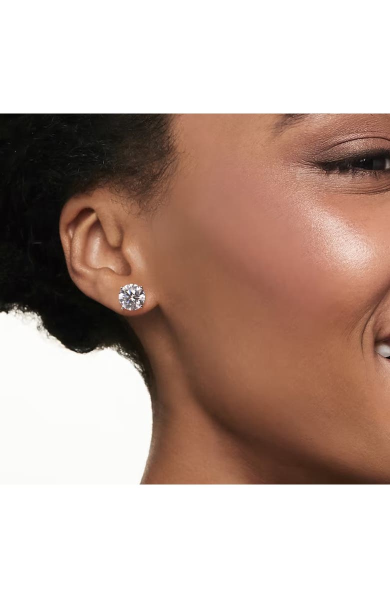 Bliss Diamond Certified 5Ct TW Diamond Studs Screw Backs 14k White Gold Lab Grown, Alternate, color, 14K White Gold