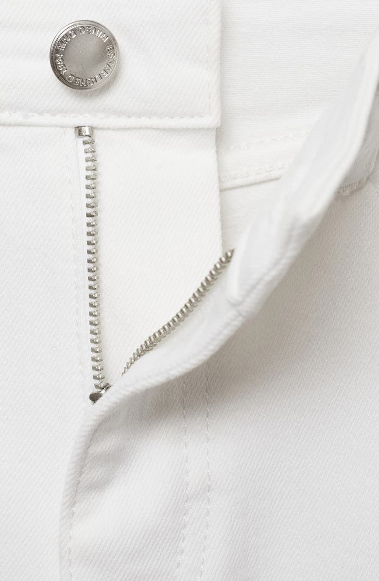 MANGO Newisa Mid Rise Skinny Jeans, Alternate, color, White