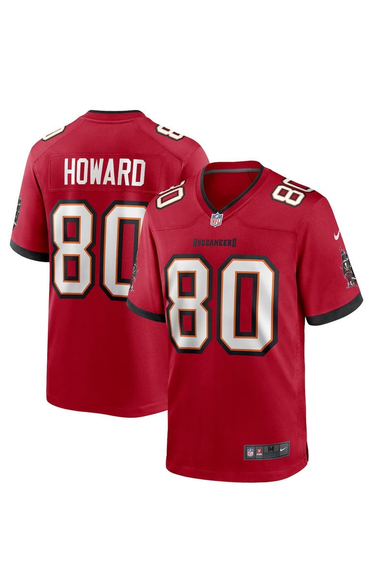 Nike Men's Nike O.J. Howard Red Tampa Bay Buccaneers Player Game Jersey, Main, color, 