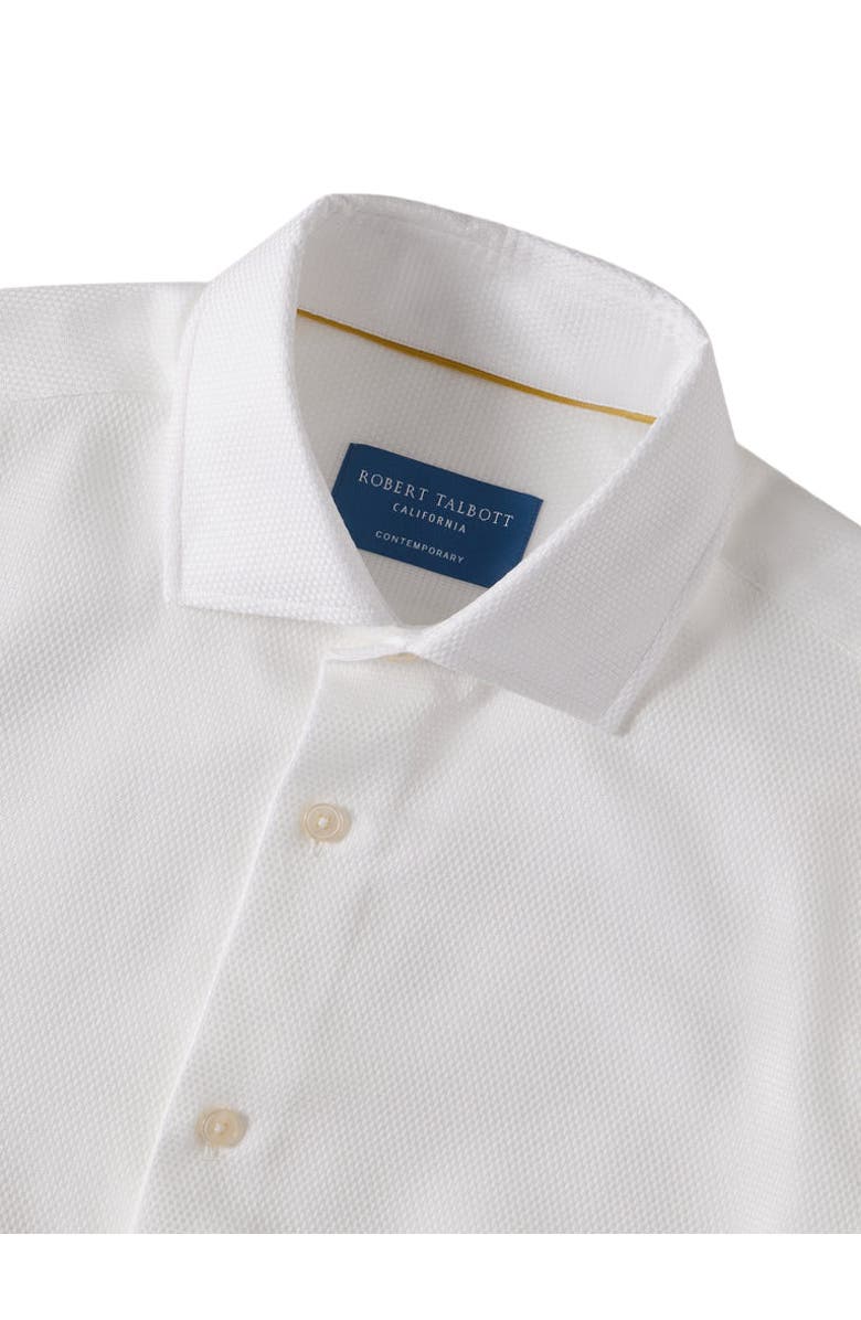 Robert Talbott Reynolds Hopsack Shirt in Classic Fit, Alternate, color, White