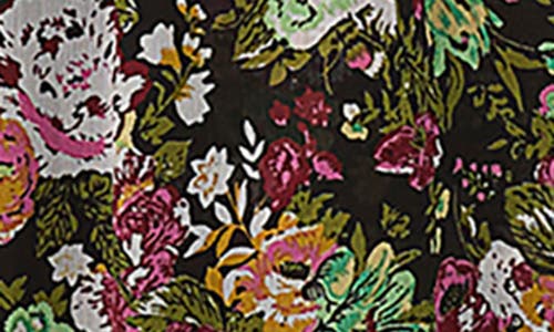 Afrm Aisha Floral Ruffle Shoulder Camisole In Multi