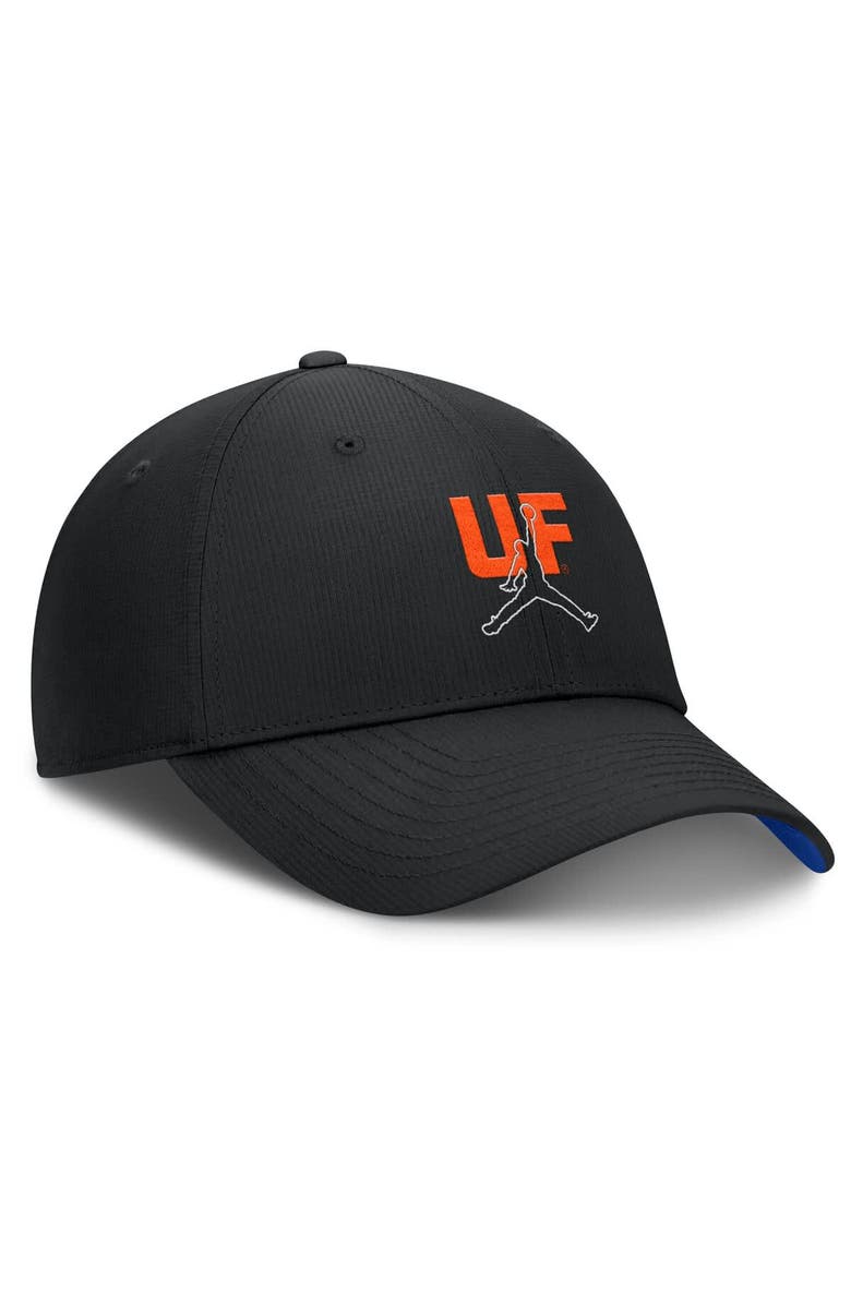 Jordan Brand Men's Jordan Brand Black Florida Gators Club Prep Performance Adjustable Hat, Alternate, color, 