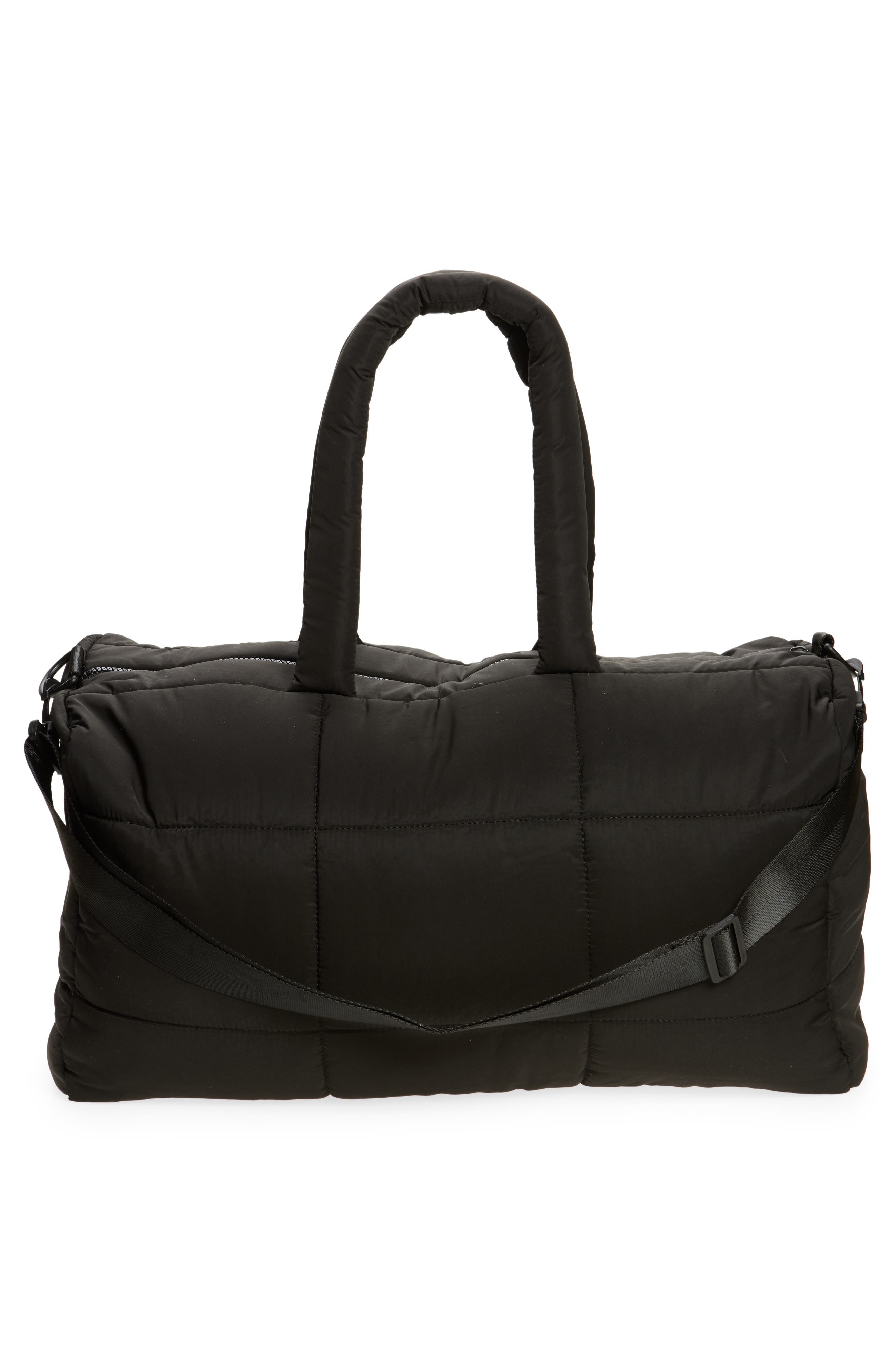 MYTAGALONGS Cloud Duffle Bag, Alternate, color, Black