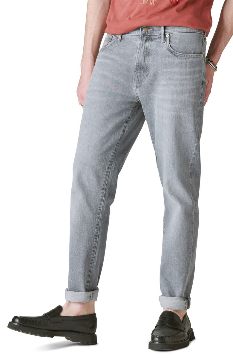 Lucky Brand 412 Athletic Slim Fit Comfort Stretch Denim Jeans, Alternate, color, 