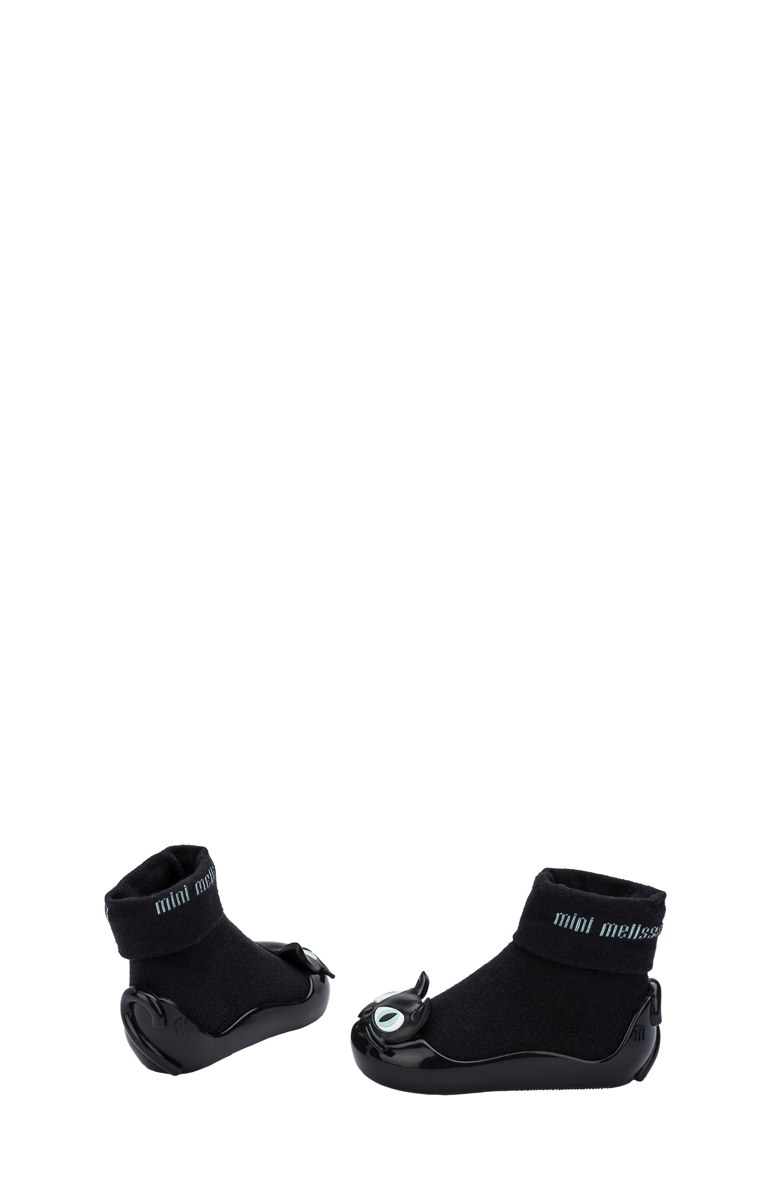 Mini Melissa Alpha Play Sock Shoe, Alternate, color, 