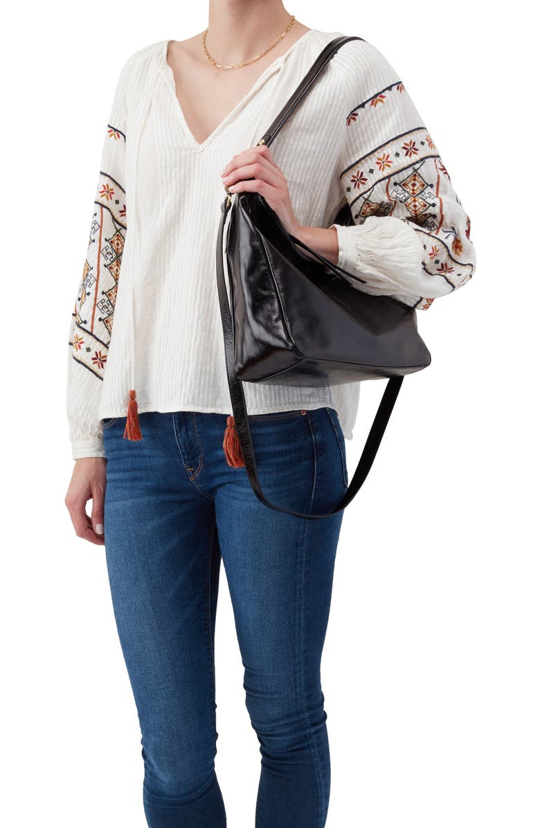 HOBO Delilah Leather Hobo, Alternate, color,