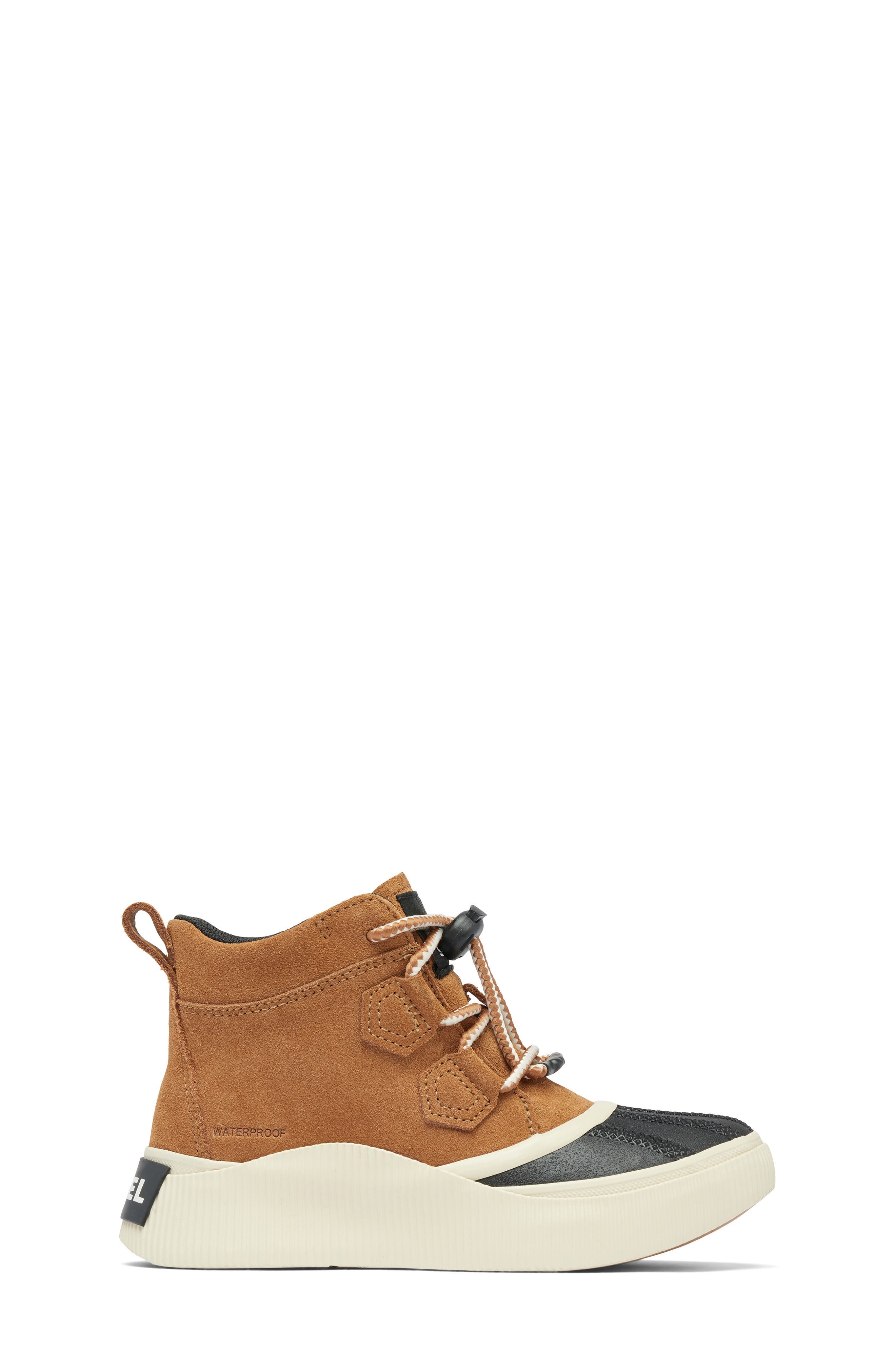 SOREL Kids
 Out 
N About Classic Waterproof Boot, Alternate, color, Taffy/ Black