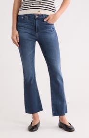 AG Farrah Mid Rise Crop Bootcut Jeans