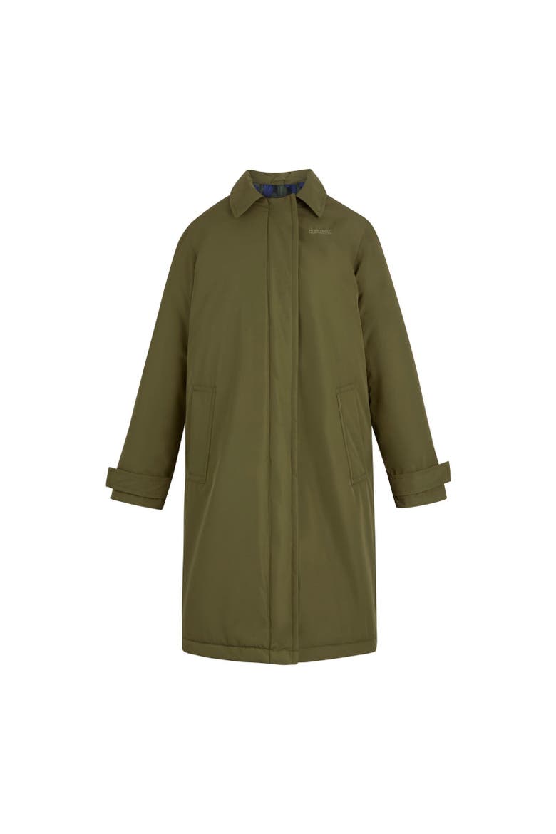 Orla Kiely Mac Waterproof Jacket, Main, color, Military Green and Blue