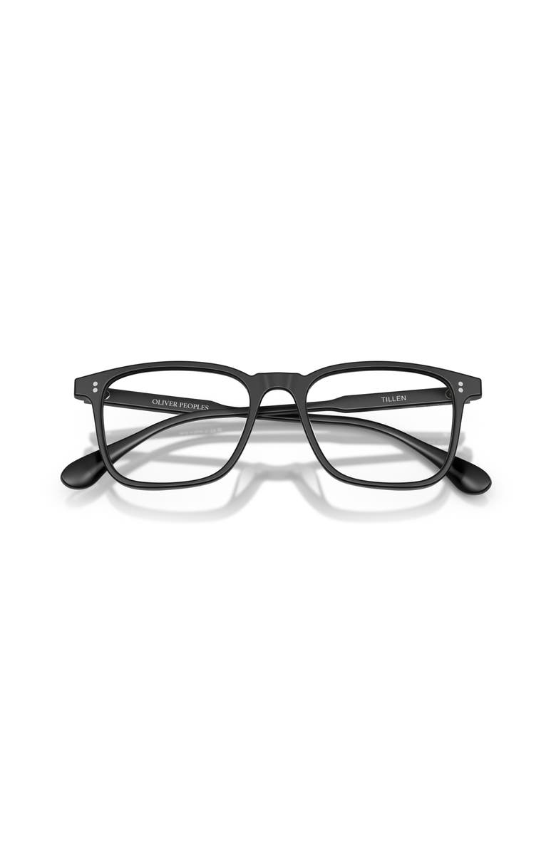 Oliver Peoples 53mm Square optical glasses, Alternate, color, Black