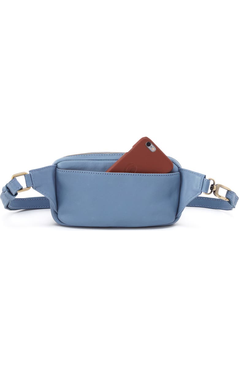 HOBO Shaker Leather Belt Bag, Alternate, color,