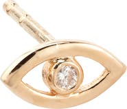 Anzie Jac+Jo Icon Evil Eye Single Stud Earring