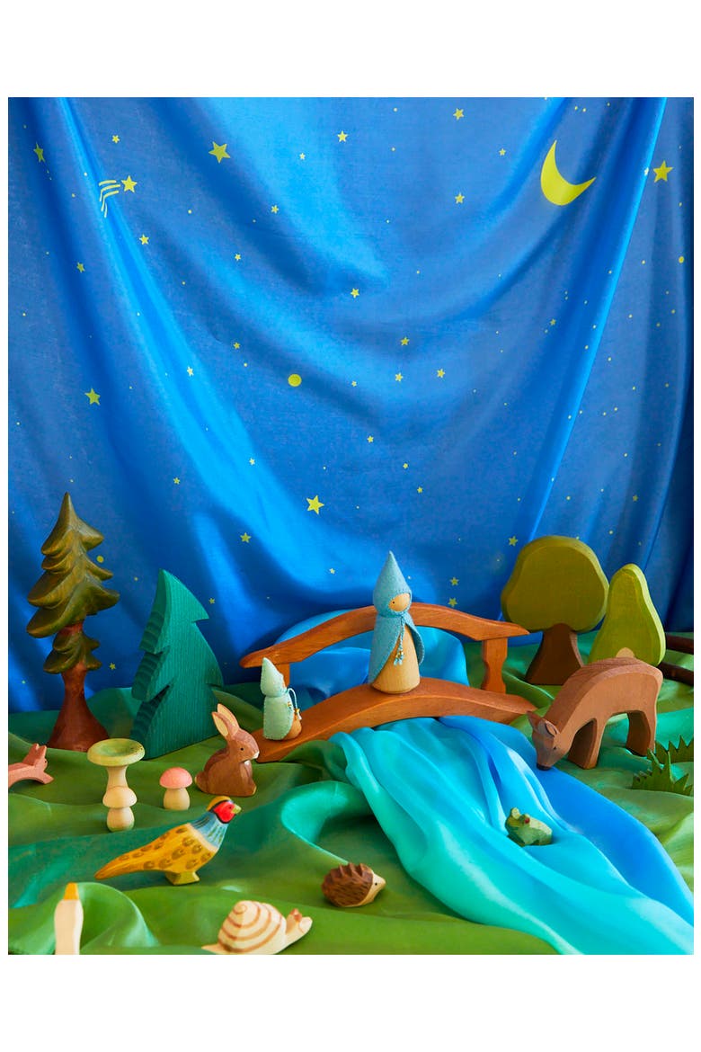 Set of 4 Earth Playsilks, Alternate, color, EARTH