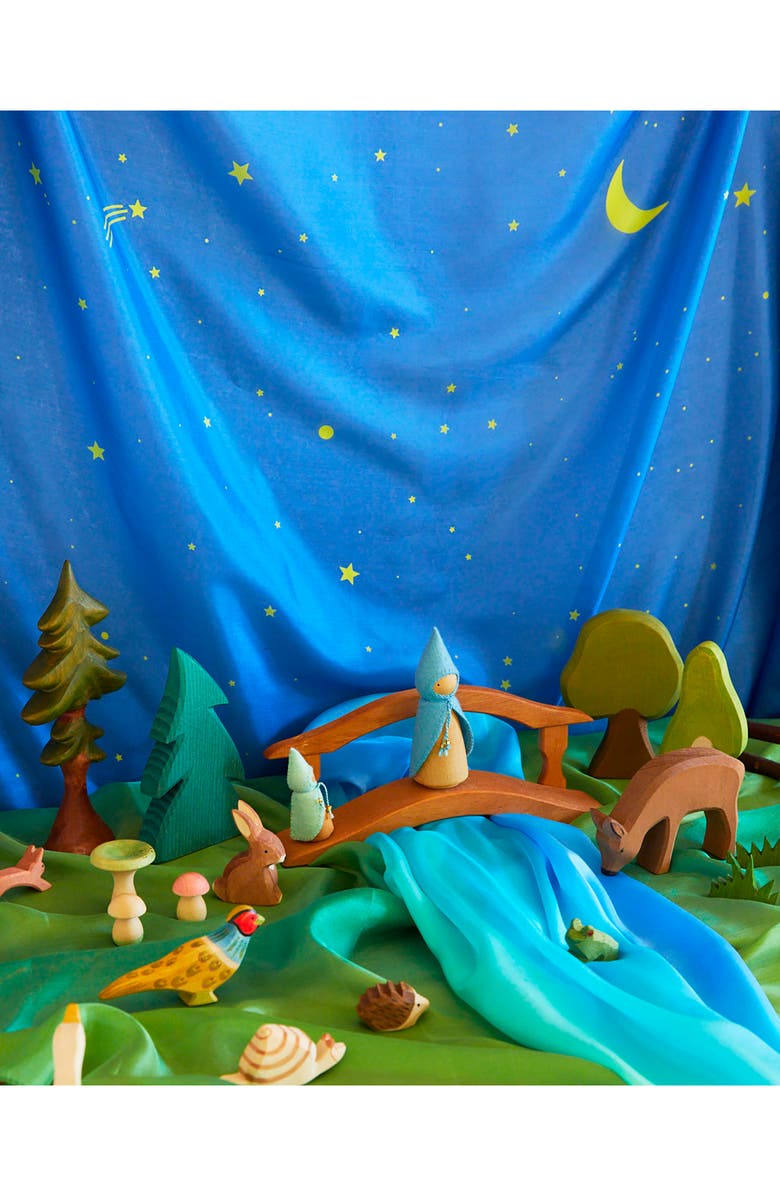 Sarah's Silks Set of 4 Earth Playsilks, Alternate, color, 