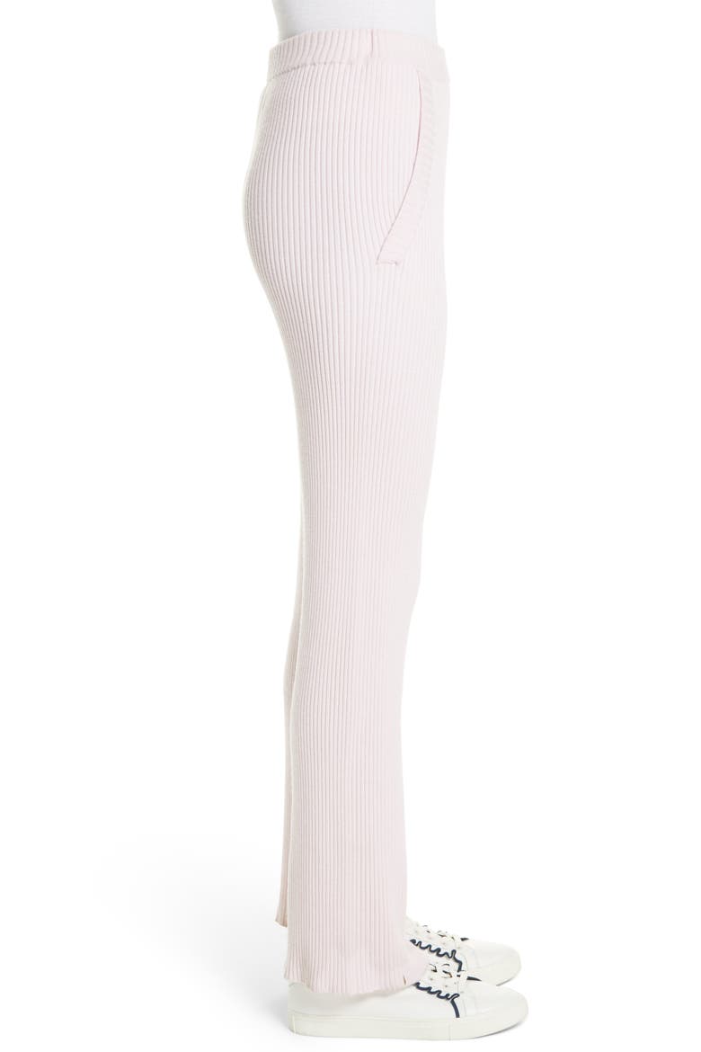 Tory Sport Performance Cashmere Wide Leg Pants, Alternate, color, COTTON PINK