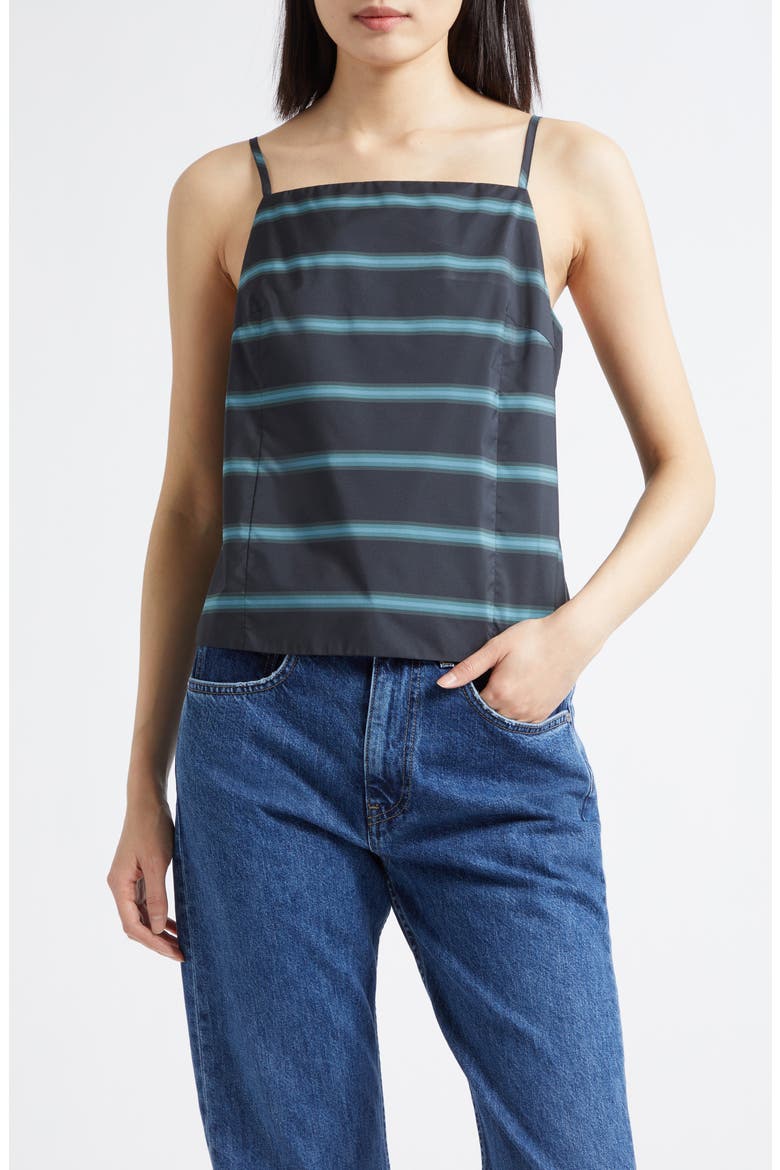 Maisie Square Neck Sleeveless Top, Main, color, VENICE STRIPE