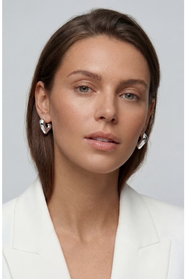 Lauria Earrings, Alternate, color, 925 Sterling silver