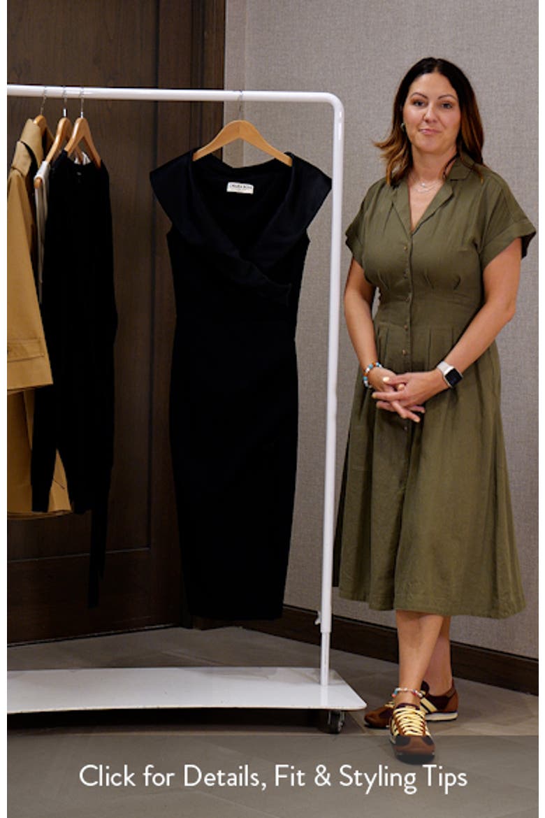 Fiynorc Off the Shoulder Cocktail Dress (Nordstrom Exclusive) video