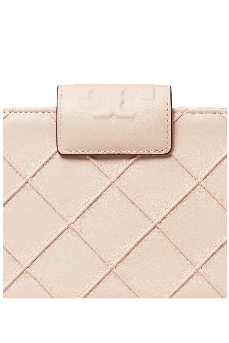Mini Fleming Soft Quilted Leather Wallet on a Chain, Alternate, color, SOFT PINK