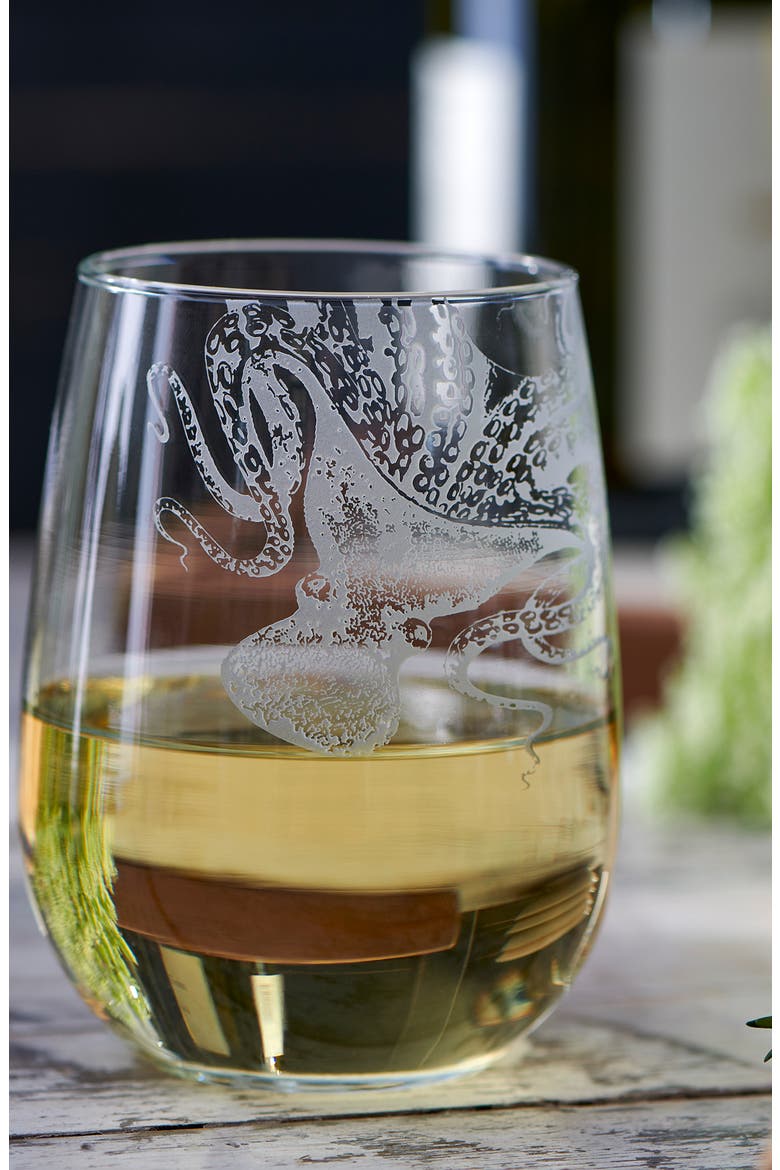 Lucy Stemless Wine Glasses, Set of 2, Alternate, color, wine glass 2