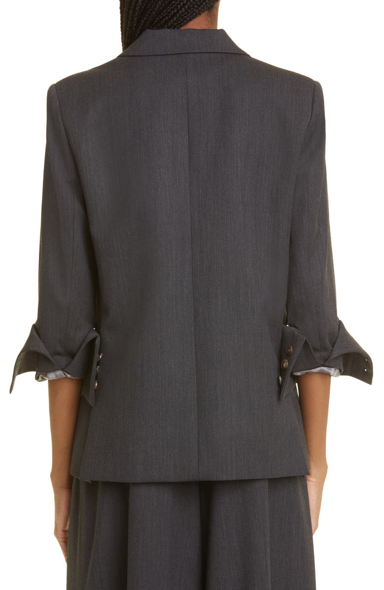 TWP Boyfriend Stretch Wool Blazer, Alternate, color, 