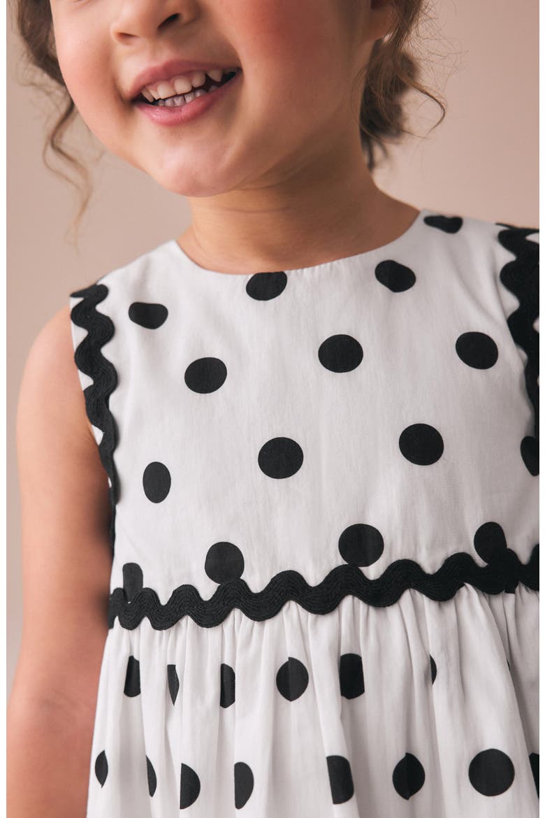 Polkadot Dress, Alternate, color, MULTI
