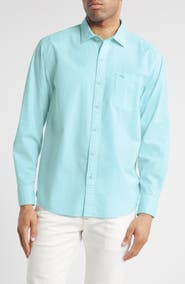 Tommy Bahama Nova Wave Stretch Cotton Button-Up Shirt