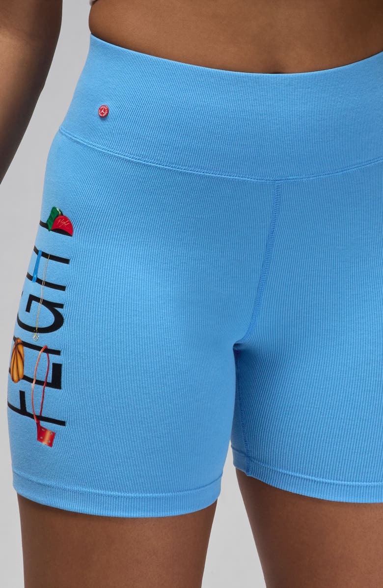 Jordan x Darien Birks Artist Series Bike Shorts, Alternate, color,