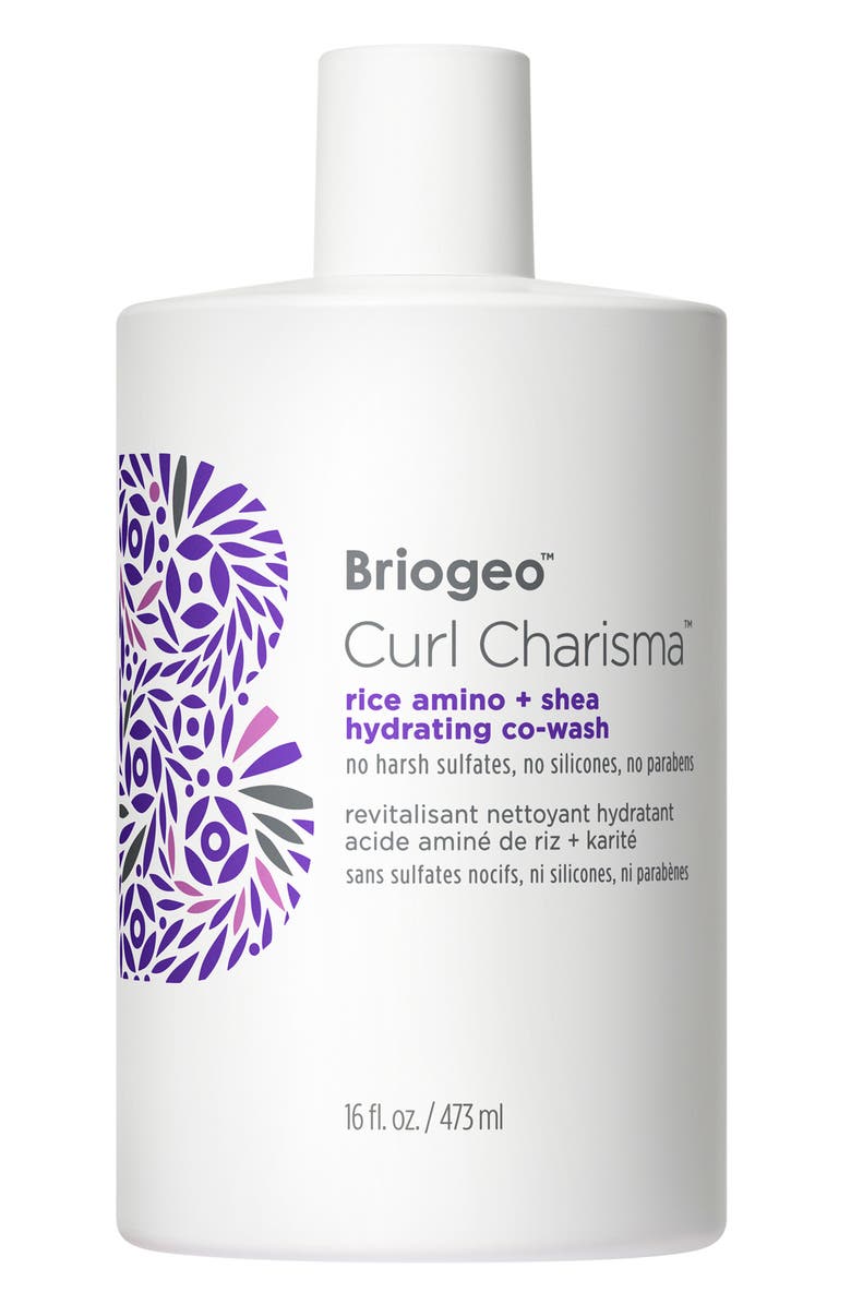 Briogeo Curl Charisma Rice Amino + Avocado Hydrating & Defining Co-Wash for Curly Hair, Main, color, 