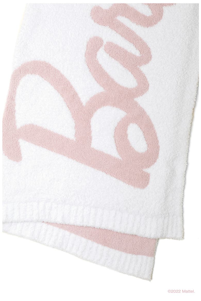 Barbie® CozyChic™ Throw Blanket, Alternate, color, SEA SALT/ DUSTY ROSE