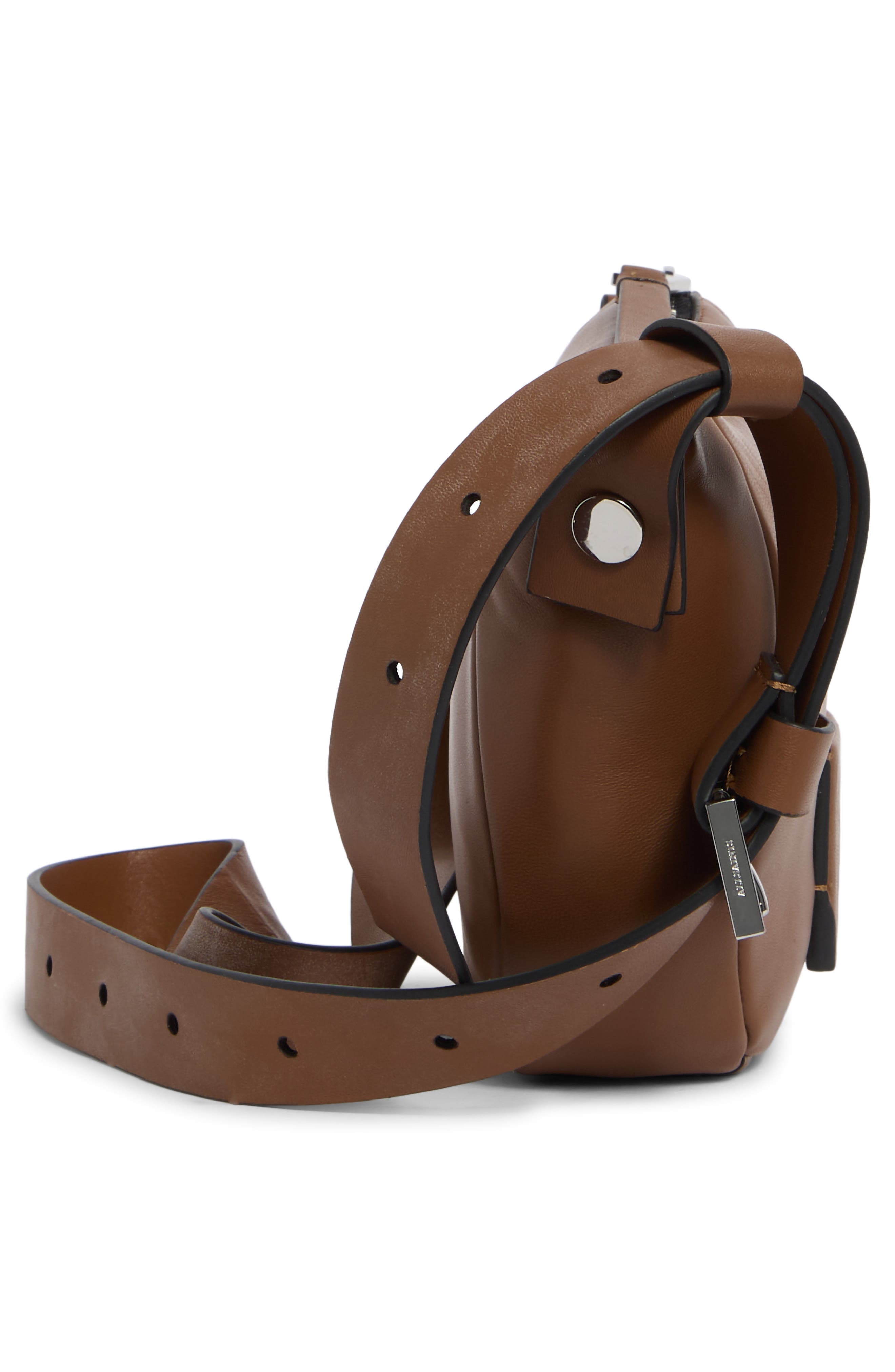 Madea Leather Crossbody Bag, Alternate, color, SEPIA BROWN