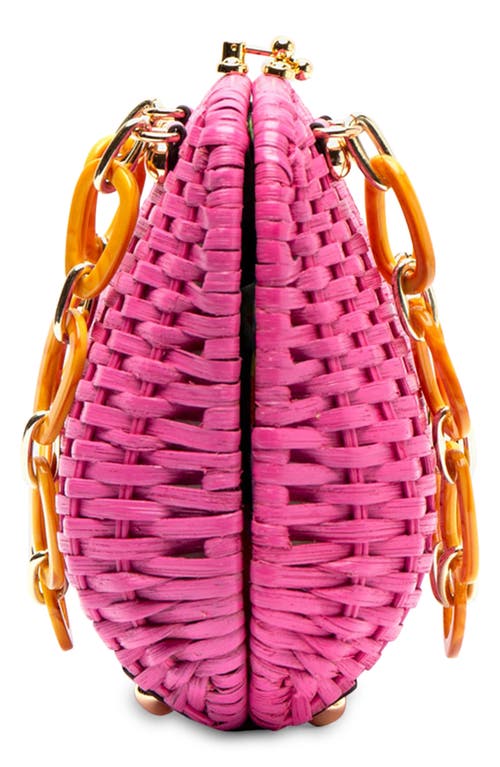 Frances Valentine Hen Wicker Basket Bag