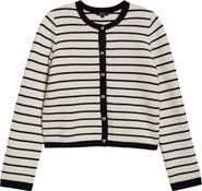 Rails Catania Stripe Cotton Cardigan
