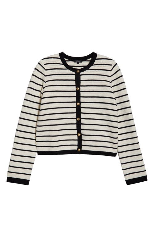 Rails Catania Stripe Cotton Cardigan In Multi