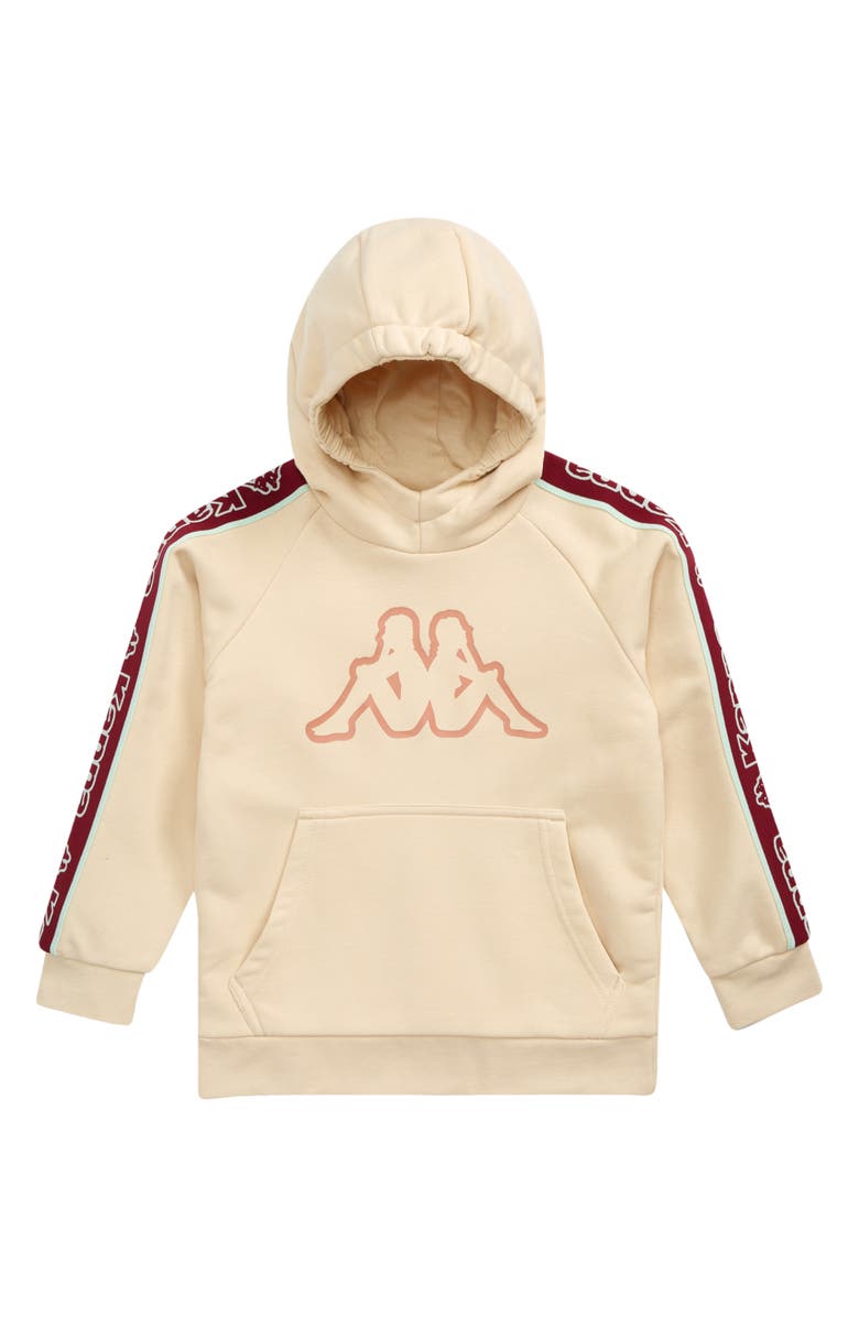 Kappa Kids' Logo Tape Hoodie, Main, color,