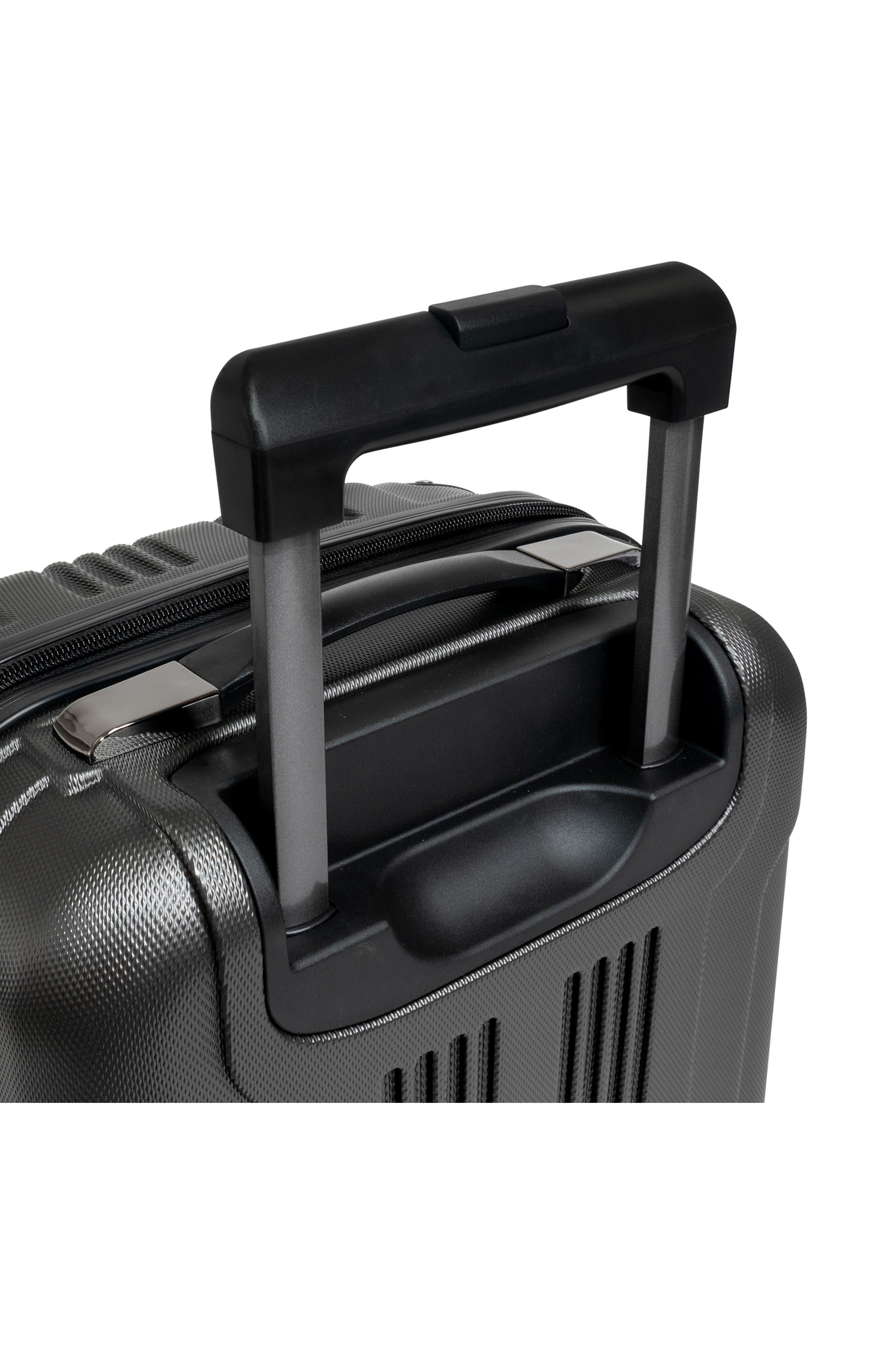 Reaction Kenneth Cole 3-Piece 4-Wheel Spinner Lightweight Luggage Set, Alternate, color, Charcoal