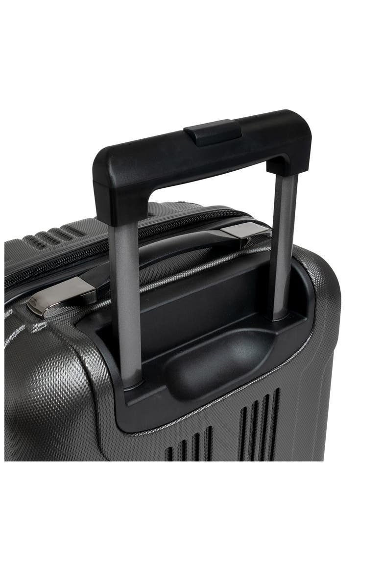 3-Piece 4-Wheel Spinner Lightweight Luggage Set, Alternate, color, CHARCOAL
