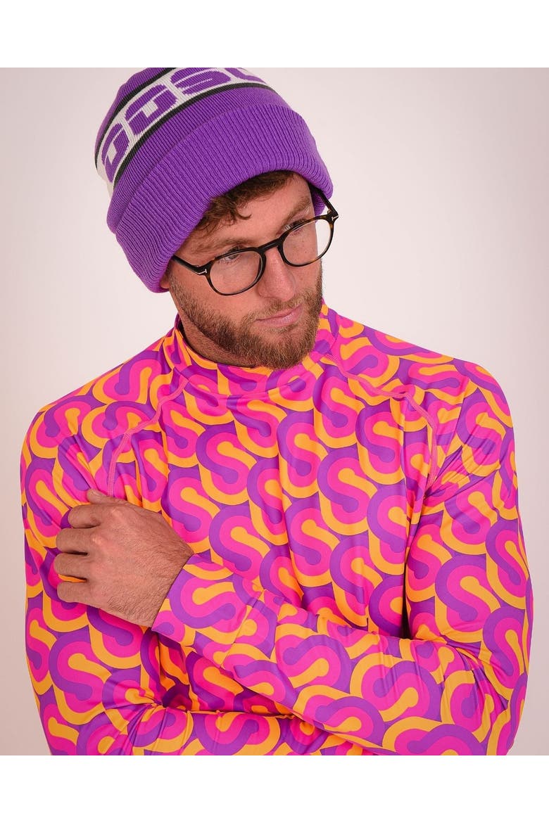 Après Beanie, Main, color, Purple, White, Grey