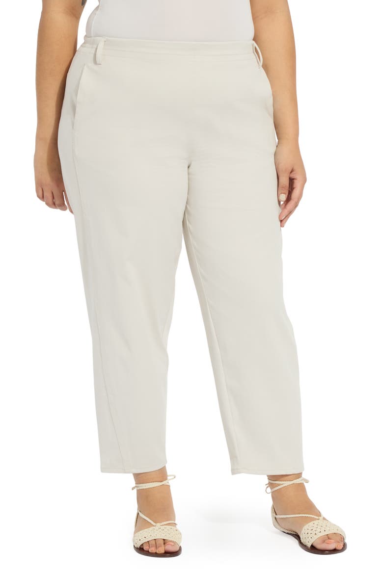 Anelise Barrel Pants, Main, color, OAT