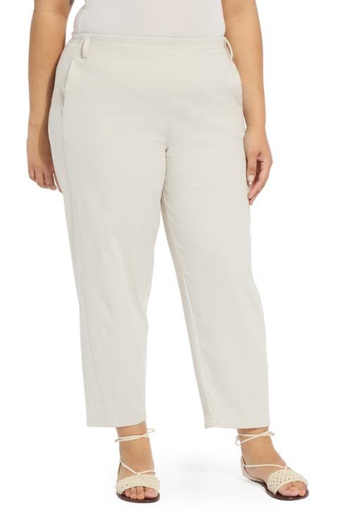 Anelise Barrel Pants (Plus)
