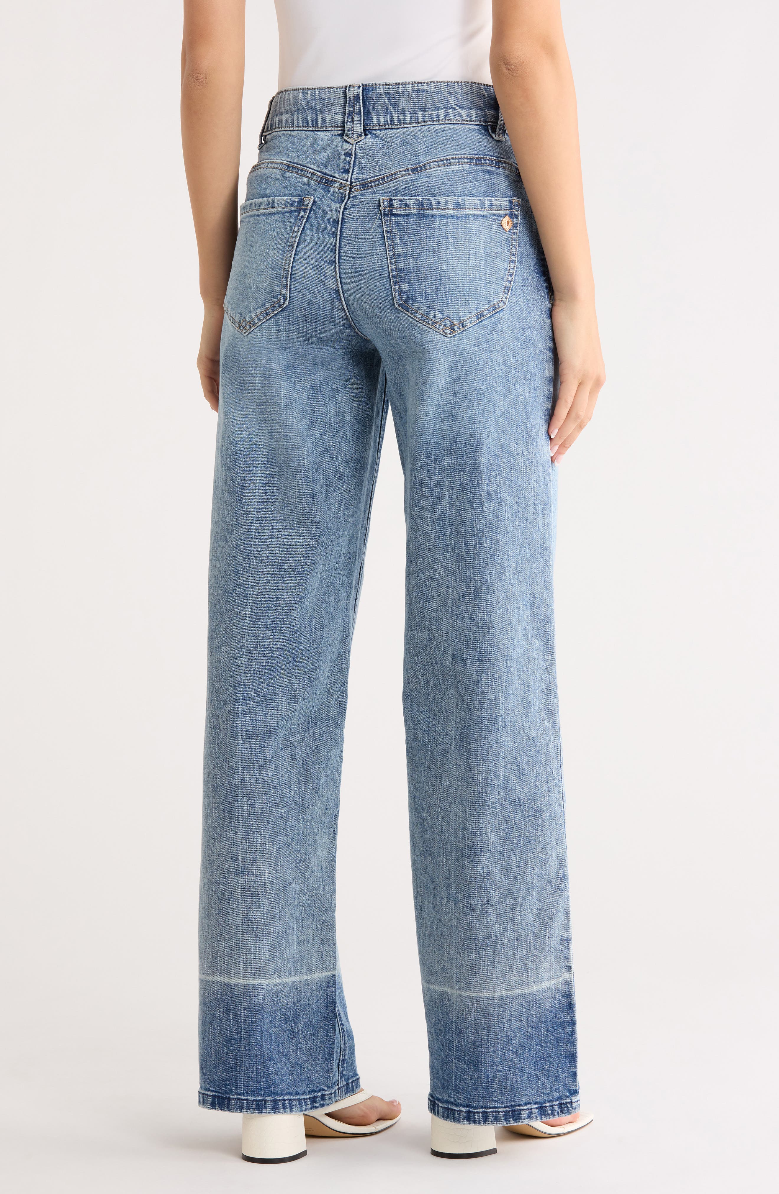 Shadow Hem Wide Leg Jeans - image 2