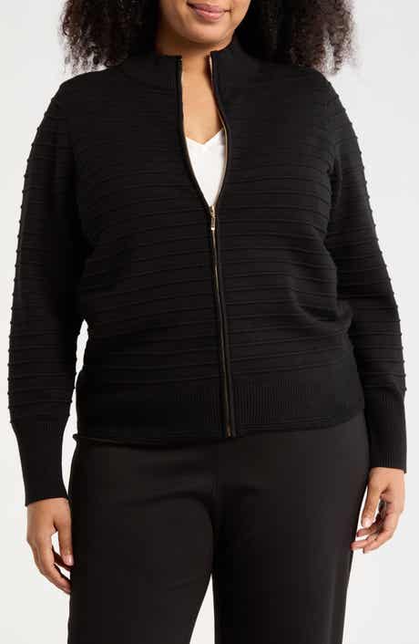 BY DESIGN Mason Zip Cardigan