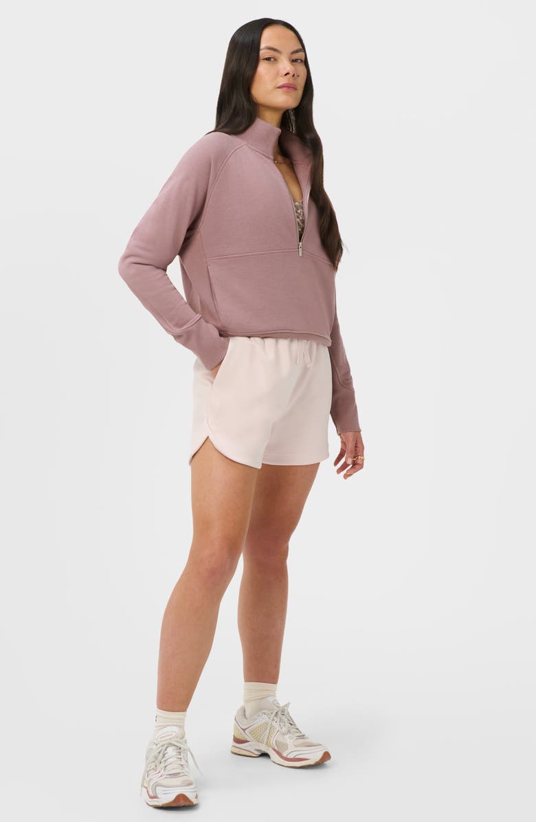 Sweaty Betty Sand Wash Cloudweight High Waist Shorts, Alternate, color, Sundust Pink